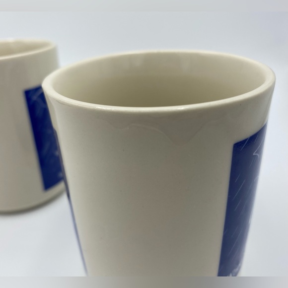 Vintage Morton Salt Girl Coffee Tea Mugs Set of 4 When It Rains It Pours Used - Picture 9 of 12